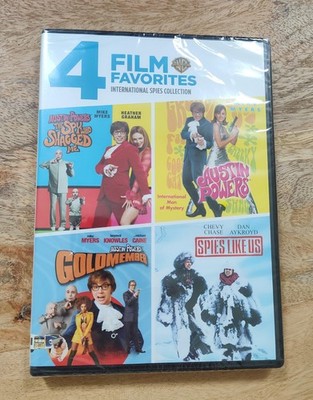 4 Film Favorites - International Spies Collection, Warner Bros - Sealed package!