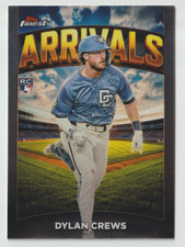 2025 Topps Finest #A-7 Dylan Crews RC Arrivals
