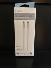 Belkin Mini DisplayPort to Mini DisplayPort Cable 4 ft White F2CD008tt1.5M