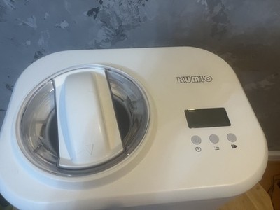 KUMIO Ice Cream Maker, No Pre-Freezing, 4 Modes Ice Cream Maker NEVER USED