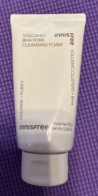 Innisfree Volcanic BHA Pore Cleansing Foam Face Wash ~ 5.29 Oz ~ EXP 2027