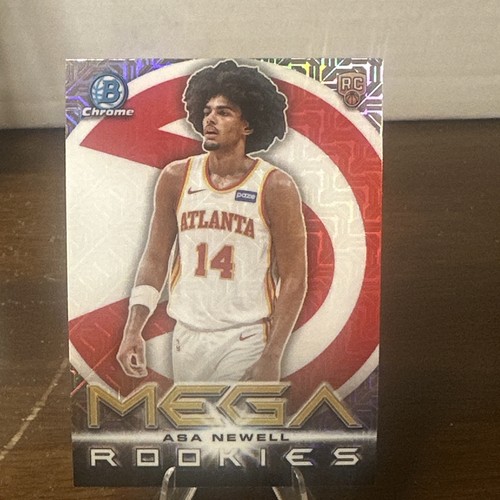 2025-26 Bowman Chrome #BCV-23 Asa Newell Mega Rookies RC Mojo Refractor