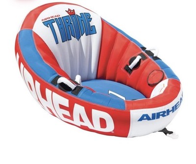 AIRHEAD Throne 1 Person Inflatable Towable Tube Float