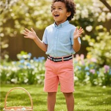 The Children's Place Boys Coral Chino Shorts Size 6
