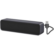 SoundBar Mini USB Lautsprecher, Computer Lautsprecher Laptop Boxen für PC, Co...