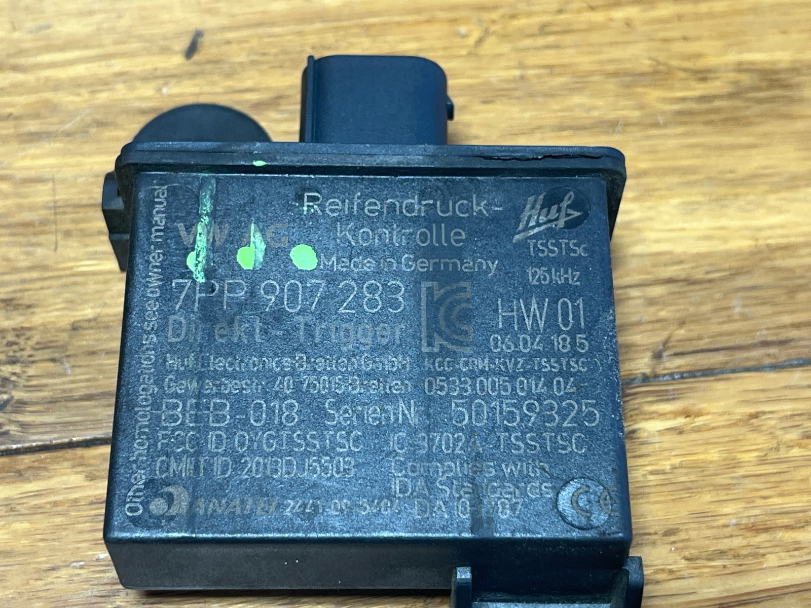 Audi R8 2011-2023 Tpms sensor