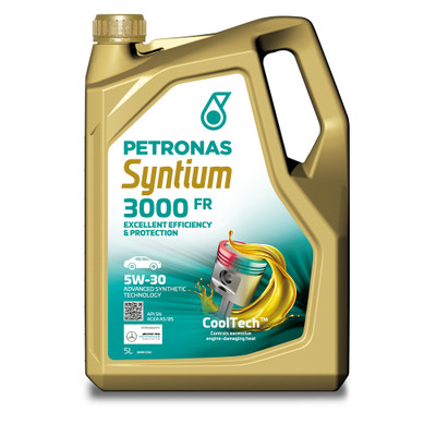 Motoröl Motorenöl SYNTIUM 3000 FR 5W-30, 5 Liter Kanister PETRONAS 70260M12EU