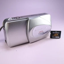 Olympus Digital Camera Camedia C-450 Zoom 4.0MP Silver Tested With xD Card