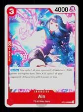 Ain OP11-002 Common A Fist of Divine Speed One Piece Near Mint