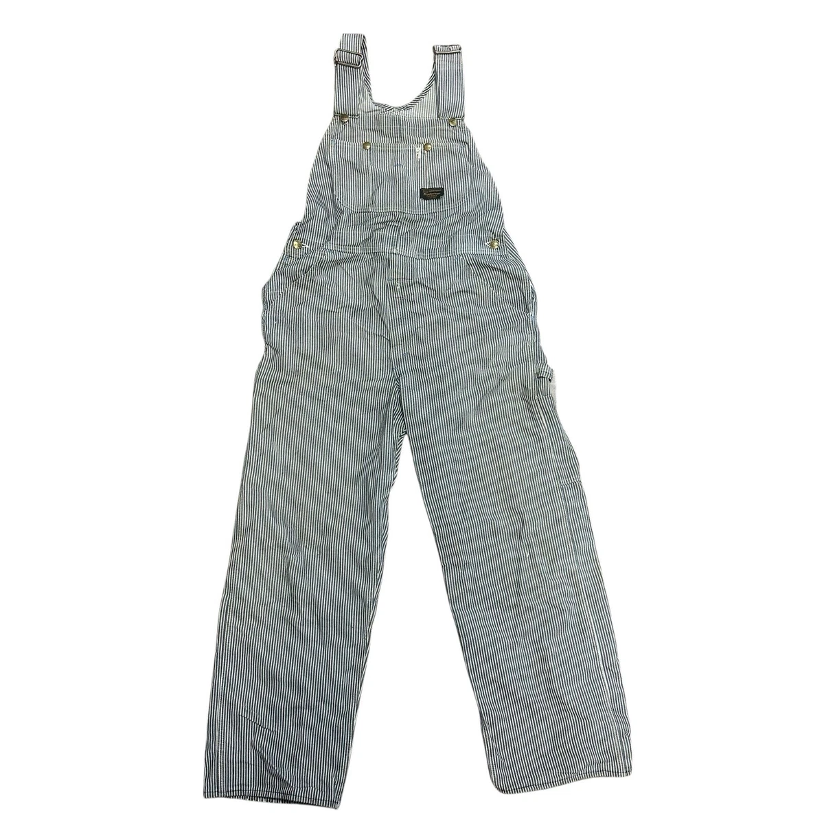 Hickory Stripe Overalls In Men's Vintage Jeans for sale | eBay