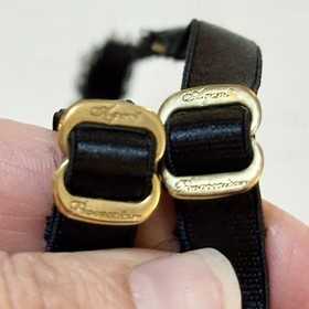 Agent Provocateur Darla Black/Pink Bra Floral Lace Corset Detail Size 34C NWT