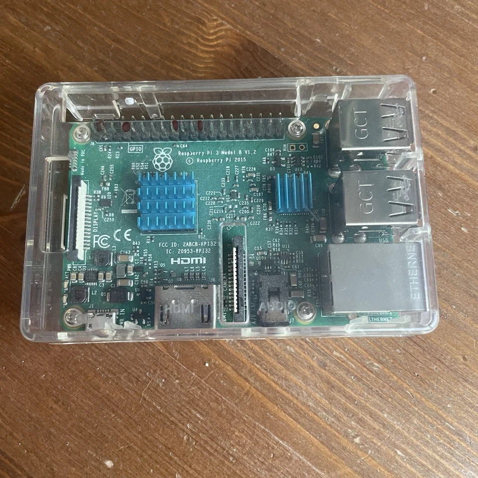 Raspberry Pi 3 Model B Rev 1.2 1 GB Ram und Gehäuse, 16 GB SD-Card - Bild 2 von 3