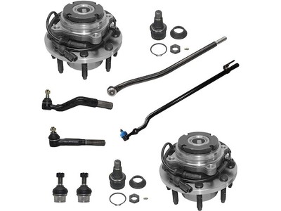 Wheel Hub Ball Joint Tie Rod End Kit For F250 Super Duty F350 Excursion KW88W4