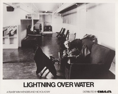 Wim Wenders LIGHTNING OVER WATER NICK'S FILM Five original photographs #166684