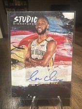 2018-19 Panini Court Kings - Studio Signatures Ian Clark #ST-ICL Ruby /99 (AU)