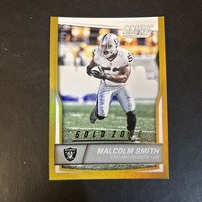 2016 Score Gold Zone #237 Malcolm Smith /99