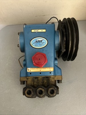 USED CAT PUMPS MODEL 35 FRAME HYDRAULIC PLUNGER PUMP