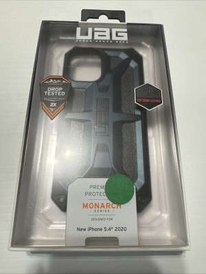 UAG iPhone 12 Mini Premium Case Mallard Blue Black Urban Armor Gear Monarch