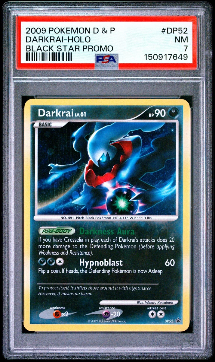 Darkrai Holo Pokémon TCG Individual Collectible Card Game Cards