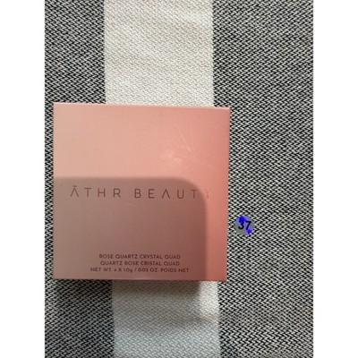 ATHR Beauty Rose Quartz Crystal Quad shadow Palette Pink Shimmer Matte New