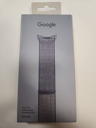 Original Google Pixel Watch Performance Loop Band 45mm  Moonstone 