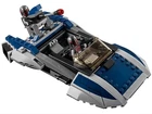 Incomplete 97.92% LEGO Star Wars: Mandalorian Speeder (75022) READ DESC
