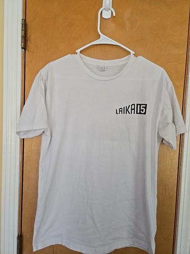 Laika Animation Studios Promo Coraline Paranorman Employee T Shirt White Medium - Picture 4 of 5