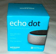 Amazon Echo Dot 3rd Gen Smart Speaker-Gray Al...