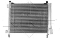 NRF 350228 Kondensator, Klimaanlage FüR Nissan