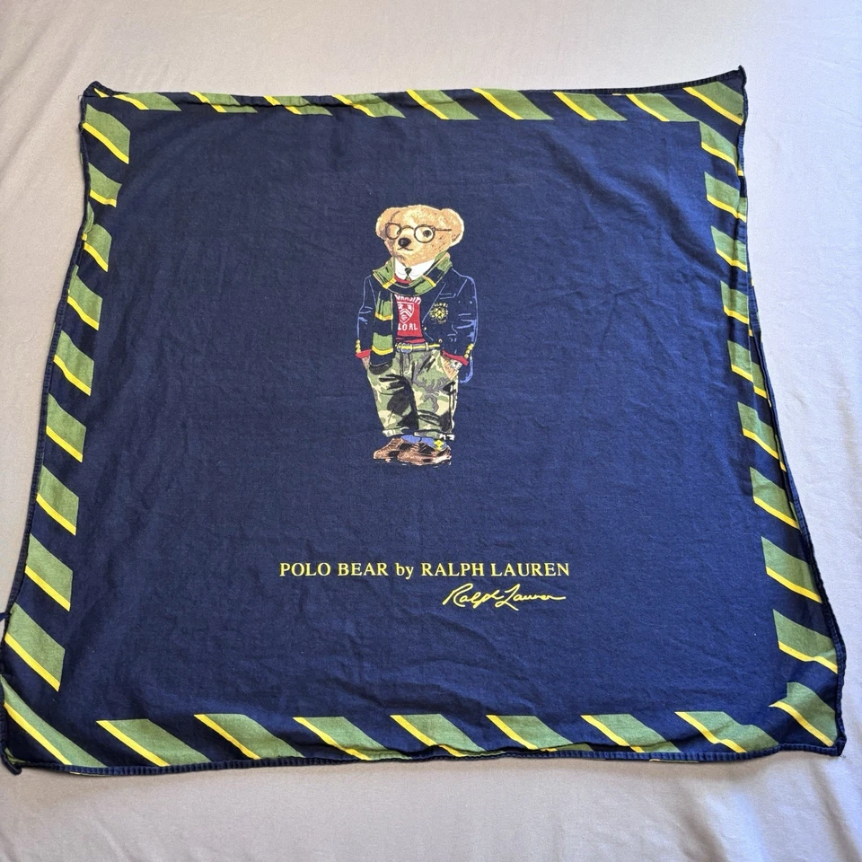 Pañuelo POLO RALPH LAUREN POLO OSO 100 % Algodón Bandana Foto 2 de 4