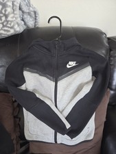 Nike Tech Fleece Set Pants  Jacket Size L Size 7 Youth Black And Gray