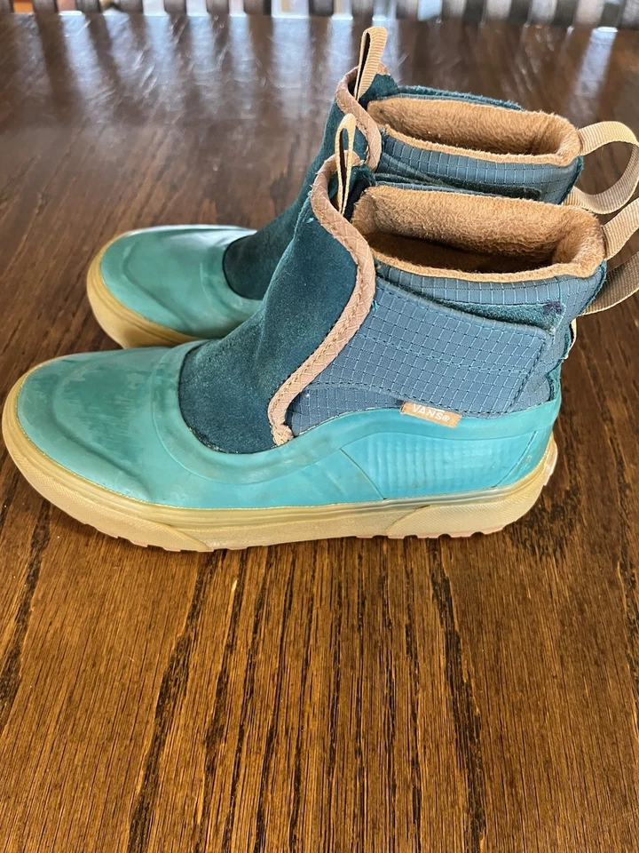 Niños Unisex Zapatos Vans Niños MTE Sin Cordones Hi Terrav Verde Talla Niños 3 Foto 2 de 4