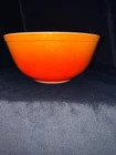 Vintage Pyrex Bowl Orange Red Ombre Flameglo #403 Mixing 2-1/2 qt made in USA