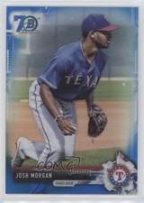 2017 Bowman Chrome Prospects Blue Refractor 70th Anniversary Josh Morgan e5r