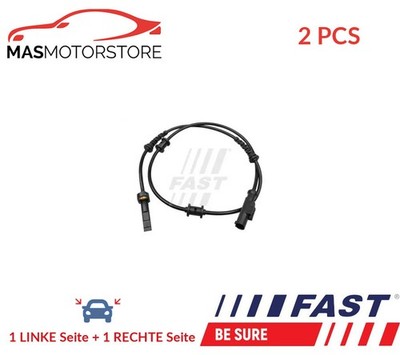 ABS SENSOR DREHZAHLFÜHLER PAAR HINTEN FAST FT80506 2PCS P NEU OE QUALITÄT