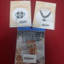 Swarovski Kit Twin Ring, Pearl Cross Necklace, Shell and Black Diamond Ring - 3