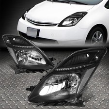 For 06-09 Toyota Prius Oe Style Black Housing Clear Corner Hid Xenon Headlights For 06-09 Toyota Prius Oe Style Black Housing Clear Corner Hid Xenon Headlights