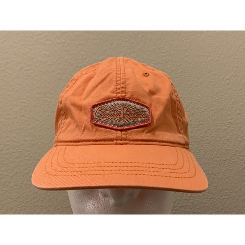 Columbia Sportswear Patch Womens Orange Adjustable Strapback Hat Size O/S