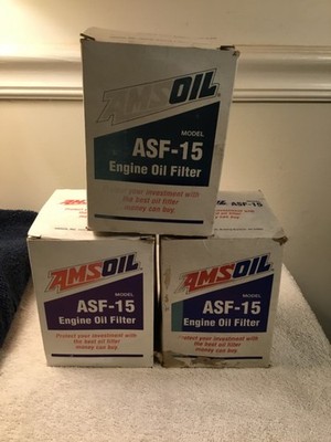 3) AMSOIL Oil Filter ASF-15.  Spin-on, All 3 one price