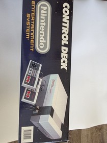 Tested Nintendo NES-001 Entertainment System Control Deck Console Box & Manual