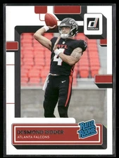 Desmond Ridder 2022 Donruss #304 Rookie Atlanta Falcons