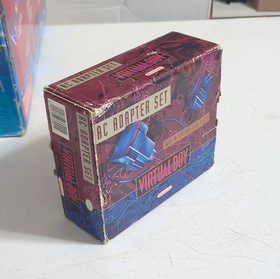 Nintendo Virtual Boy Console CIB  Lot with 9 Games and charging adapter.