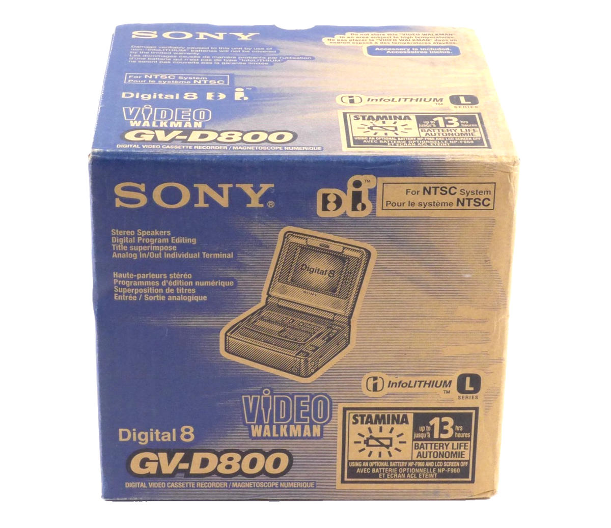 Sony GVD-800 Digital 8 Video Walkman VCR for sale online | eBay