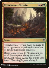 Treacherous Terrain - Mystery Booster - NM - MTG