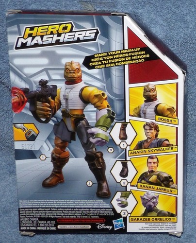STAR WARS HERO MASHERS BOSSK SET AGES 4+ - Picture 2 of 6