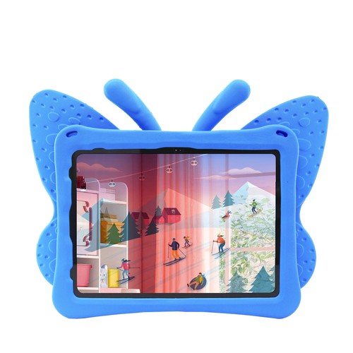 Funda de silicona para niños con soporte mariposa para iPad Pro 11"/Air 11" 2024/10th/Mini 7 - Imagen 29 de 100
