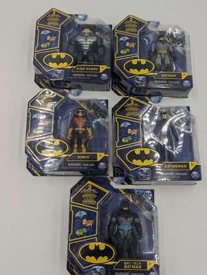 Spin Master DC Comics 4  Action Five Figures New 