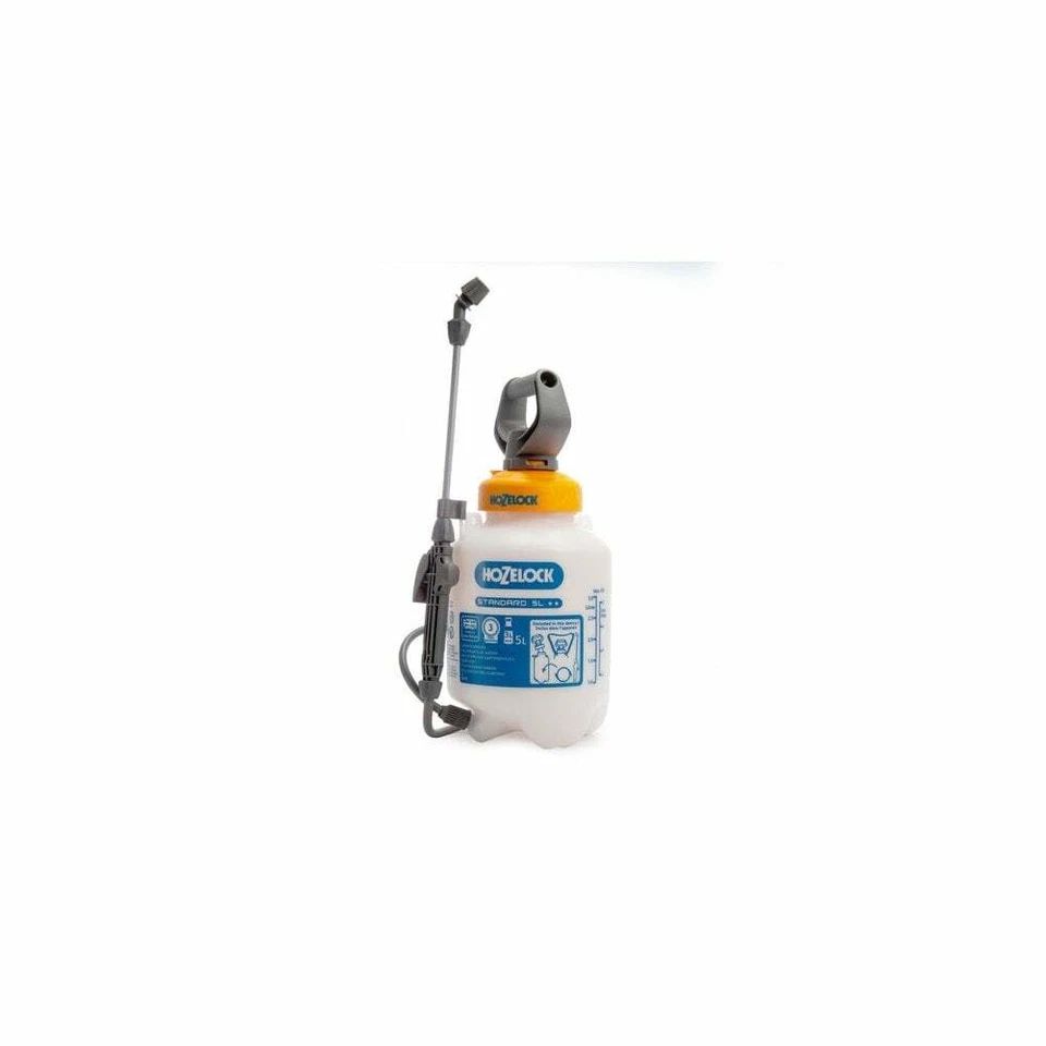 Hozelock 5L Standard Trigger Sprayer with Weedkiller Cone - with Strap Multi Use