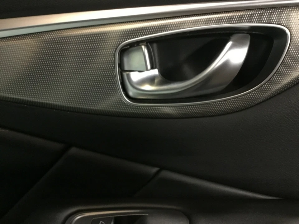 Panel de moldura de puerta trasera izquierda interior Infiniti Q50 14-15 OEM E  Foto 2 de 4