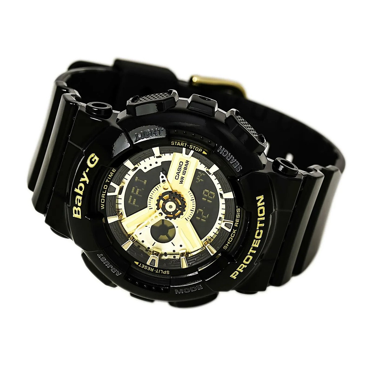 美品CASIO G-SHOCK Baby-G BA-110 Casio Baby-G Women's Black Watch - BA110-1A for sale online